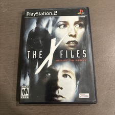 X-Files-Resist or Serve - Sony PlayStation 2 - Includes manual 