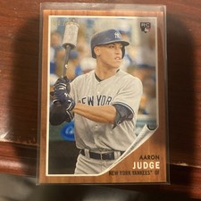 AARON JUDGE RC  2017 TOPPS TRANSCENDENT  VIP PARTY  1962 VARIATION ROOKIE RC  87
