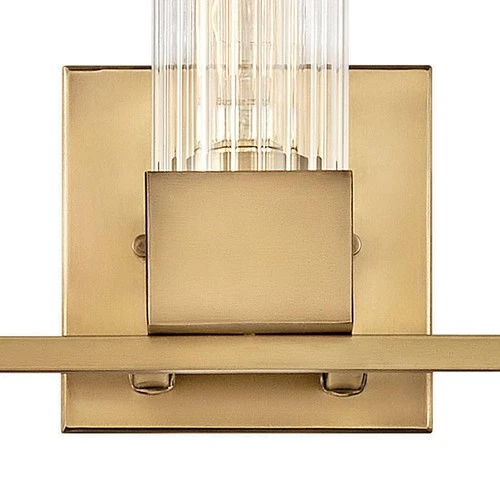 Hinkley Xander 23" Wide Heritage Brass 3-Light Bath Light - Picture 4 of 10