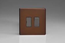 Fused Spur Brown Switched Screwless Mocha + Iridium Insert Varilight XDM6DS
