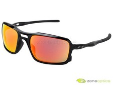 Oakley Triggerman Sunglasses OO9266-03 Polished Black/Ruby Iridium