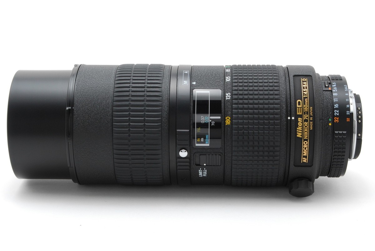 AB Exc+] Nikon AF MICRO NIKKOR 70-180mm f/4.5-5.6 ED D Lens