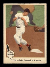 1959 Fleer Ted Williams Baseball Cards 21