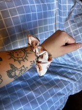 Homemade Pink And Orange Pumpkin Scrunchie