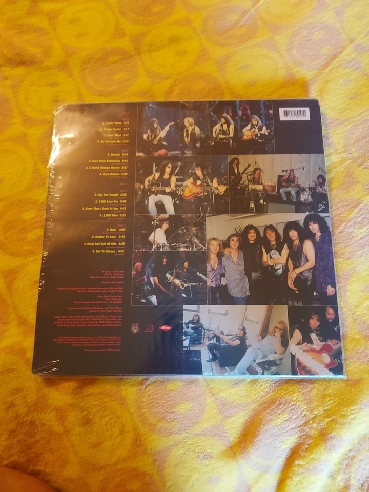 MTV Unplugged by Kiss Vinyl, Mar-1996, Mercury, Sealed Hype Sticker Poster Foto 2 de 3