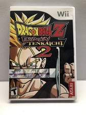 Dragon Ball Z: Budokai Tenkaichi 2 (Nintendo Wii, 2006) Complete w/ Manual