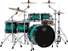 Mapex Saturn VI Studioease 5-piece Shell Pack - Marine Teal Burst