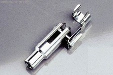 M4 Gabelkopf Alu mit Sicherung Federklipp 2 Stück Gabelköpfe Anlenkung