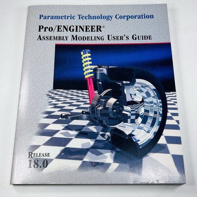 1997 Parametric Technology Corp Release 18 Book Guide 3D Modeling Pro Engineer