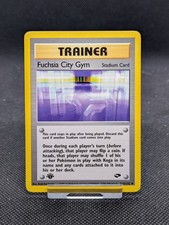 Pokemon TCG Cards 114/132 Fuchsia City Gym 1st Edition Gym Challenge NM