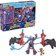 Image of Marvel Spider-Man Bend and Flex Space Mission Action Figure