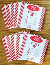 10 Super Sensitive Red Label SS4134 Single G string for 13 Viola