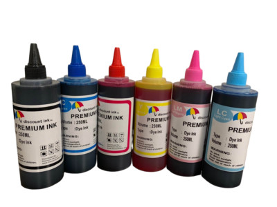 6x250ml refill ink for Epson Stylus Photo 6 colors