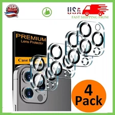 4x For iPhone 16 Pro Max 15 14 13 12 11 Tempered Glass Camera Lens Protector