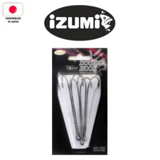 IZUMI UMAMI Double hook-90 mm (3 pcs) Black Nickel