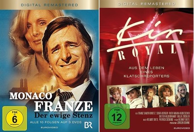 5 DVDs * MONACO FRANZE + KIR ROYAL IM SET - Helmut Fischer # NEU OVP %