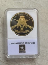 US ARMY "THIS WE'LL DEFEND"  Infantry Challenge Coin