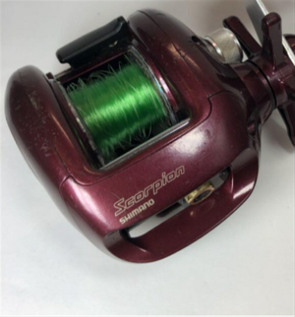 Shimano Scorpion 1501 Baitcast Reel Left handle Good | eBay