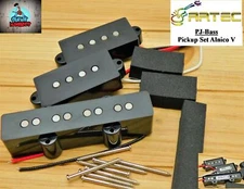Artec PJ Bass Pickup Set Alnico V