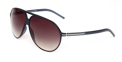 Christian Dior Homme L55JS Black Tie Blue Unisex Sunglasses R2684