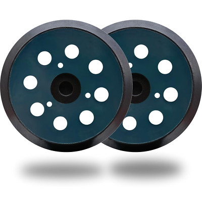 2 Replacement Sander Pads for 5'' 8-Hole Hook Loop Sanding Pads fits Dewalt DW420