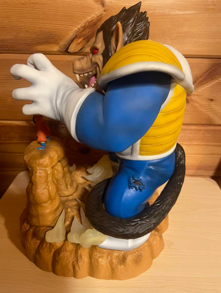 FIGURINE DRAGON BALL Z Vegeta Bandai Toys BS STA figure Saiyan AB rare