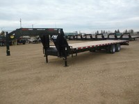 2022 SWS 34' Gooseneck Trailer (2) 10K Axles