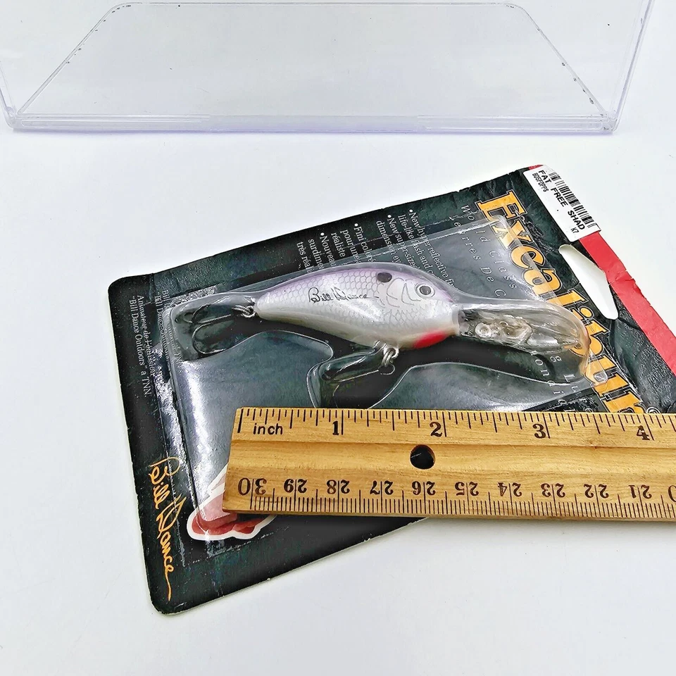 De colección 1997 Excalibur BD5FD Sábalo Libre de Grasa Dedo Bill Dance Crankbait 8-10 Pies Foto 2 de 2