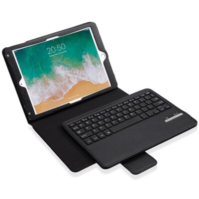 iPad Keyboard Case, Poweradd Bluetooth iPad Keyboard Folio