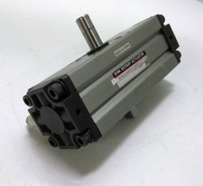SMC NCRA1BW50-180 Pneumatic Rotary Actuator, Dbl. Rod, 50mm Bore, 180Degree Rot.