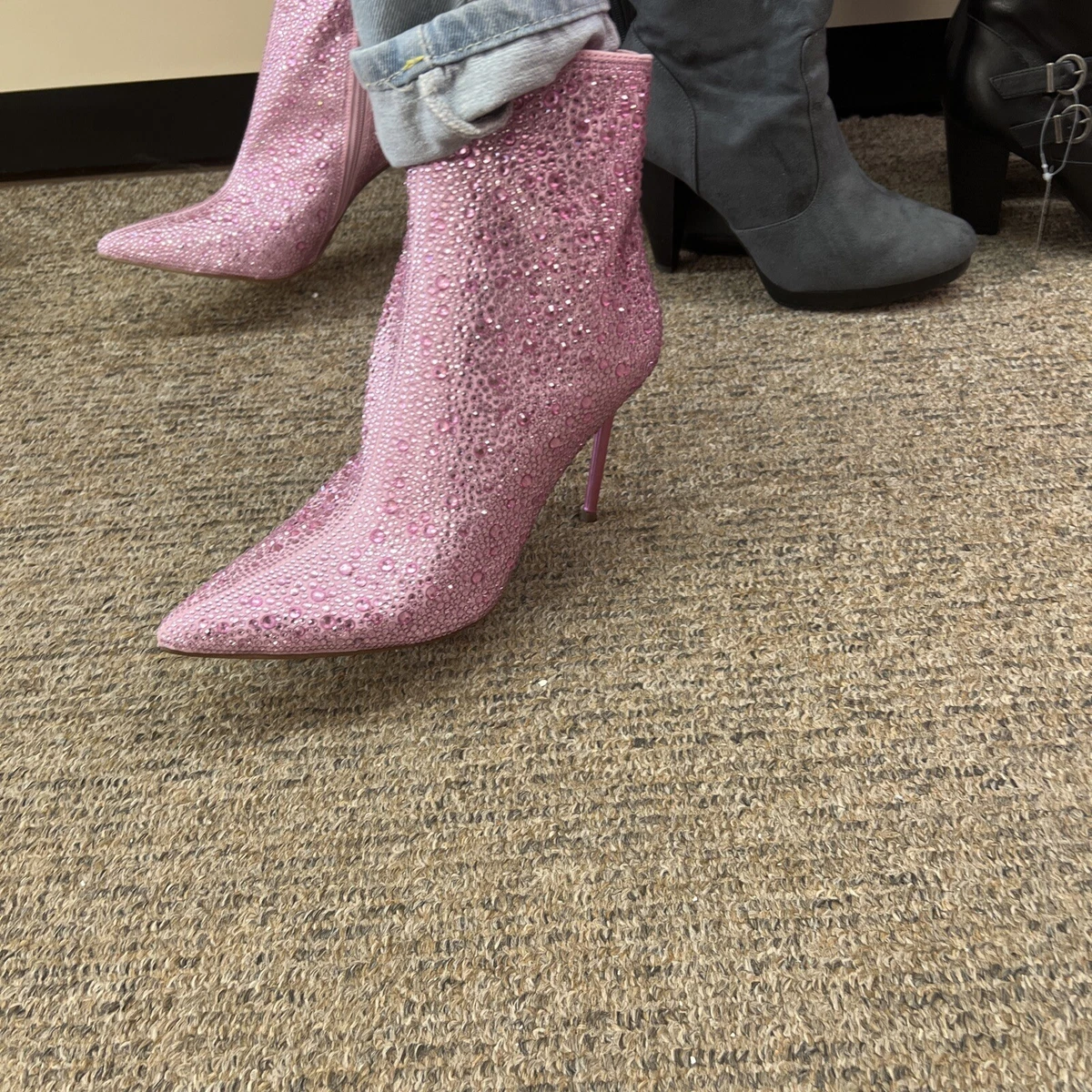 Pink clearance short boots