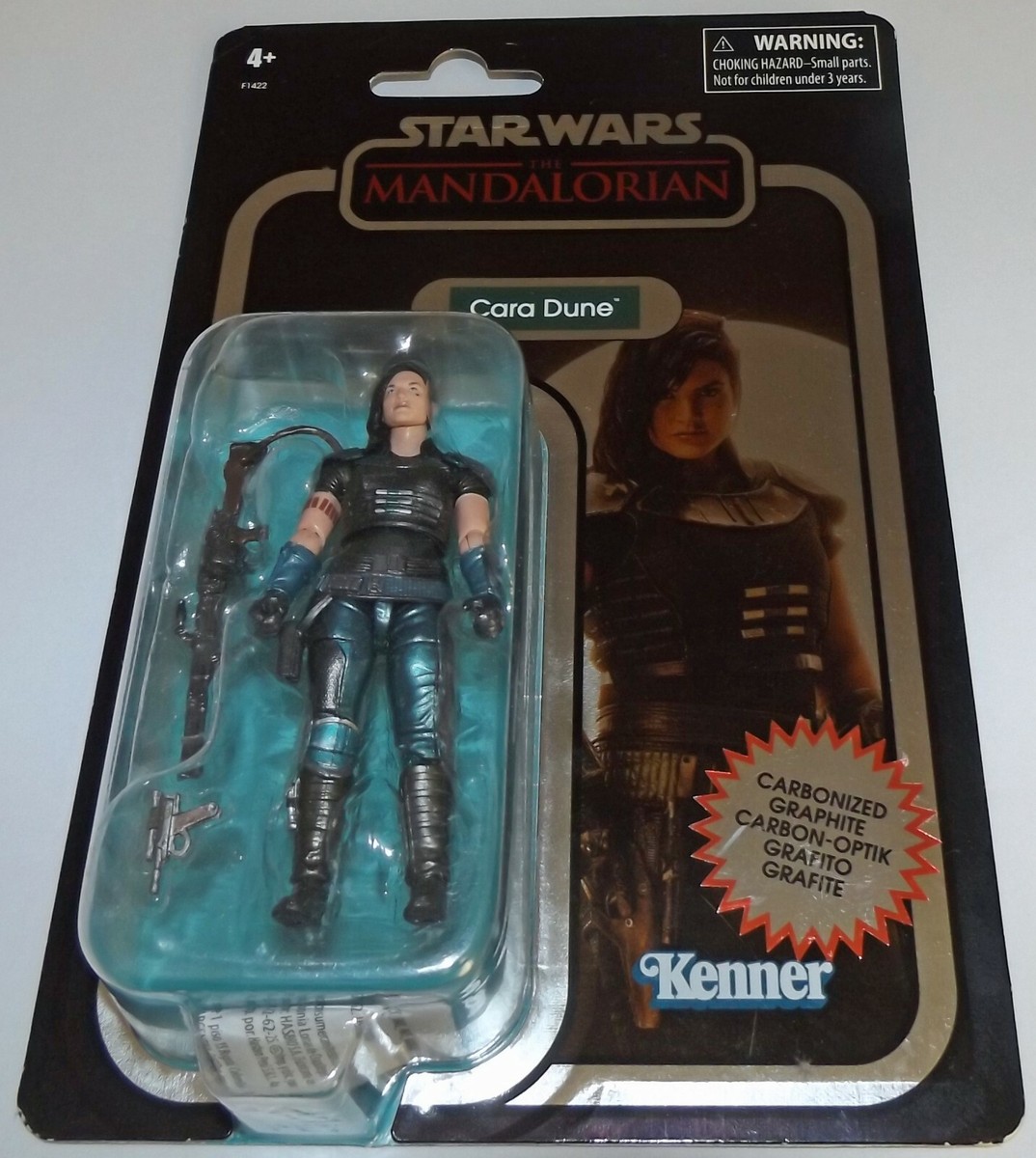 Star Wars Vintage Collection CARA DUNE Carbonized 3.75
