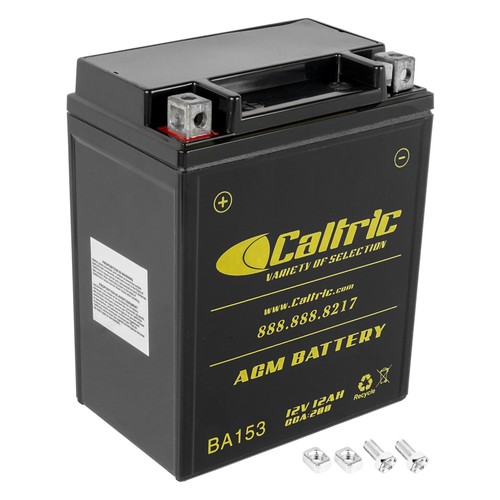 Caltric AGM Battery For Polaris Sportsman 570 2015 2016 2017 2018 2019 2020-2022 - Afbeelding 1 van 7