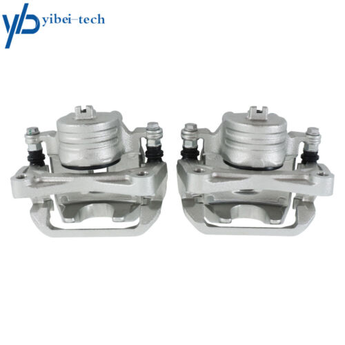 2× Front LH & RH Brake Caliper w/ Bracket For 2003-2007 2009-2012 Nissan Murano - Picture 4 of 10