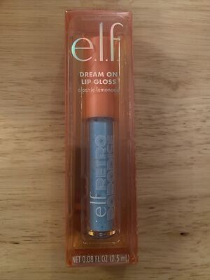 Elf Lipgloss Retro Paradise Dream On Lipgloss Elektrische Limonade 0,08 flüssige Oz.