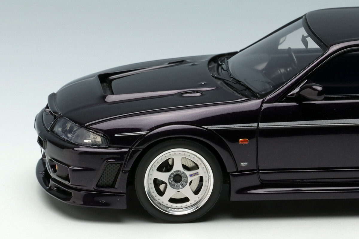 Make Up EM397B 1/43 NISMO 400R 1996 Lila Modellauto Von Japan 
