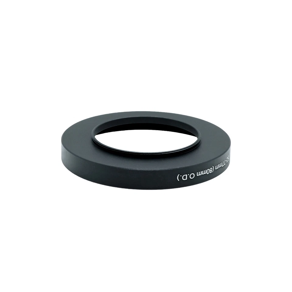 Cinema Step Up Ring 44/48/49/52/55/58/62/67/72/77/82mm To 80mmOD For 77mm Filter - Image 2 of 4