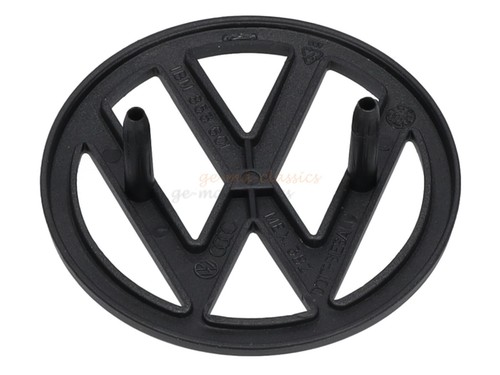 VW Käfer 1600i Original VW Emblem Zeichen Neu NOS schwarz - Bild 4 von 5