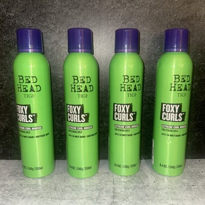 4 Lot Bed Head Tigi Foxy Curls Extreme Curl Mousse 8.4 oz  Bedhead