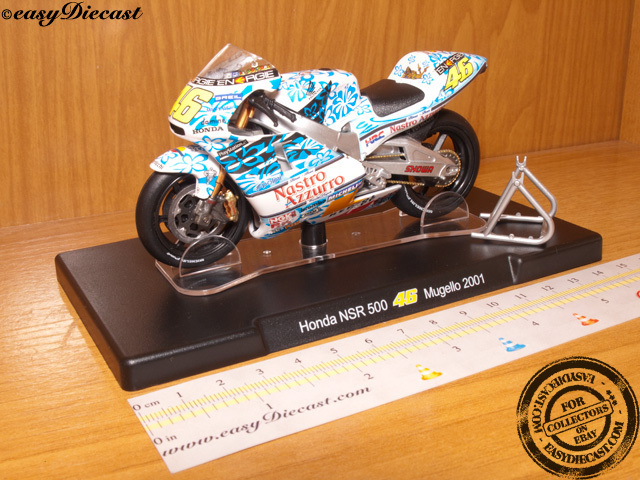 HONDA NSR 500 1/18 VALENTINO ROSSI MOTO-GP MUGELLO 2001 | eBay