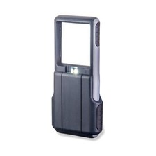 Carson MiniBrite 3x Power LED Lighted Slide Out Magnifier with Protective Sl...