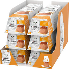 Purina Gourmet Cibo Umido per Gatti con Filetti di Pollo 24 Confezioni da 57gr