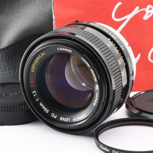 Objectif Canon FD 55mm F1.2 S.S.C. - Near Mint - Japon Années 1970