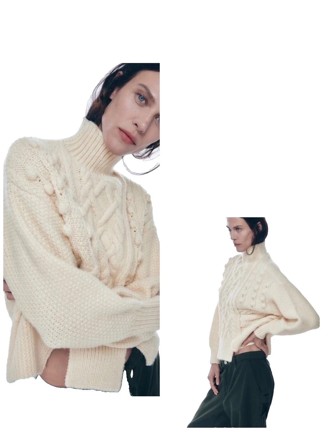 Zara Acrylic Sweaters for Women