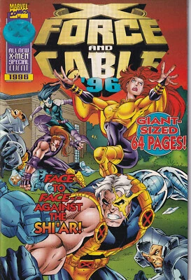 X-FORCE AND CABLE ´96 - ANNUAL  1996 MARVEL Comics - Bild 1 von 2