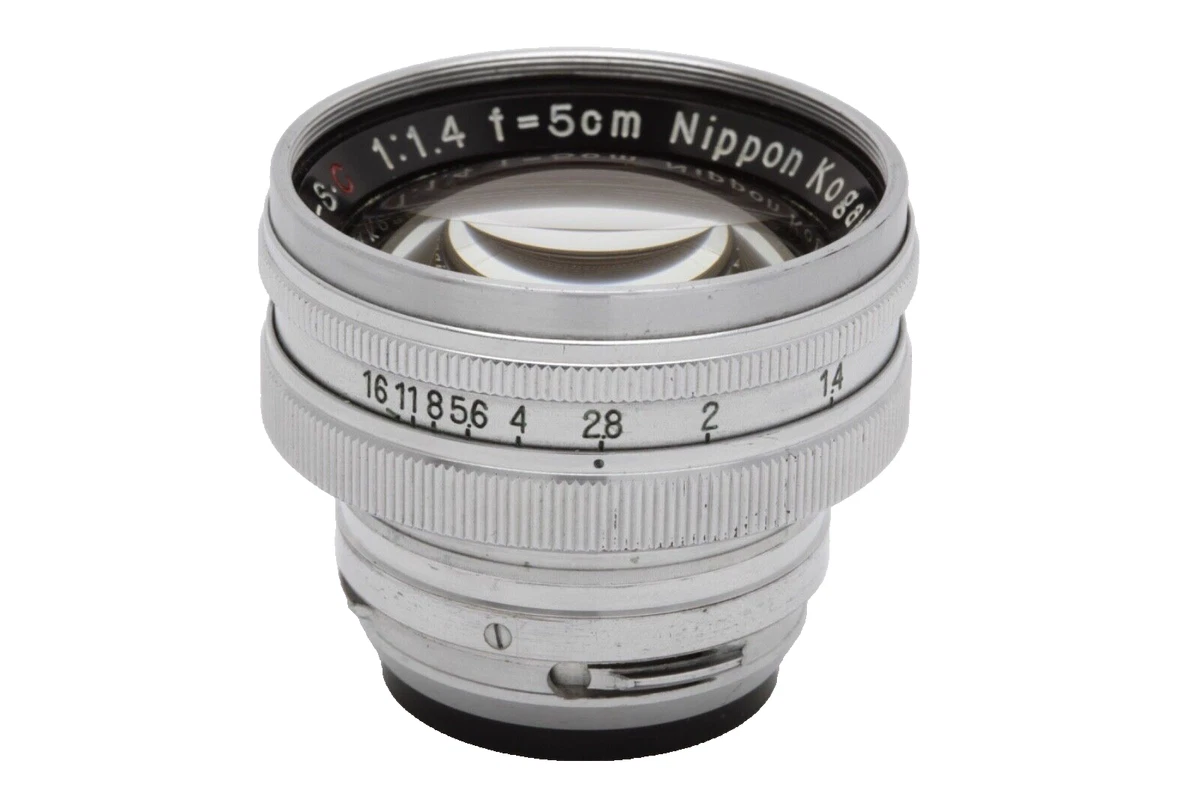 Nikon S Standard f/1.4 Camera Lenses for sale | eBay