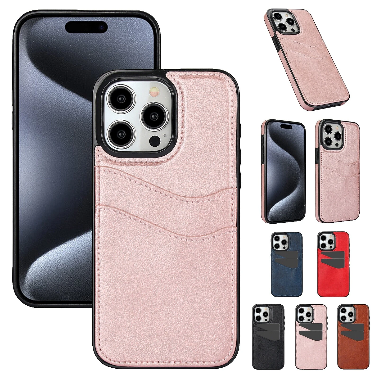 Чехлы футляры и обложки для сотовых телефонов с карманом для карт для Apple iPhone 8 Plus