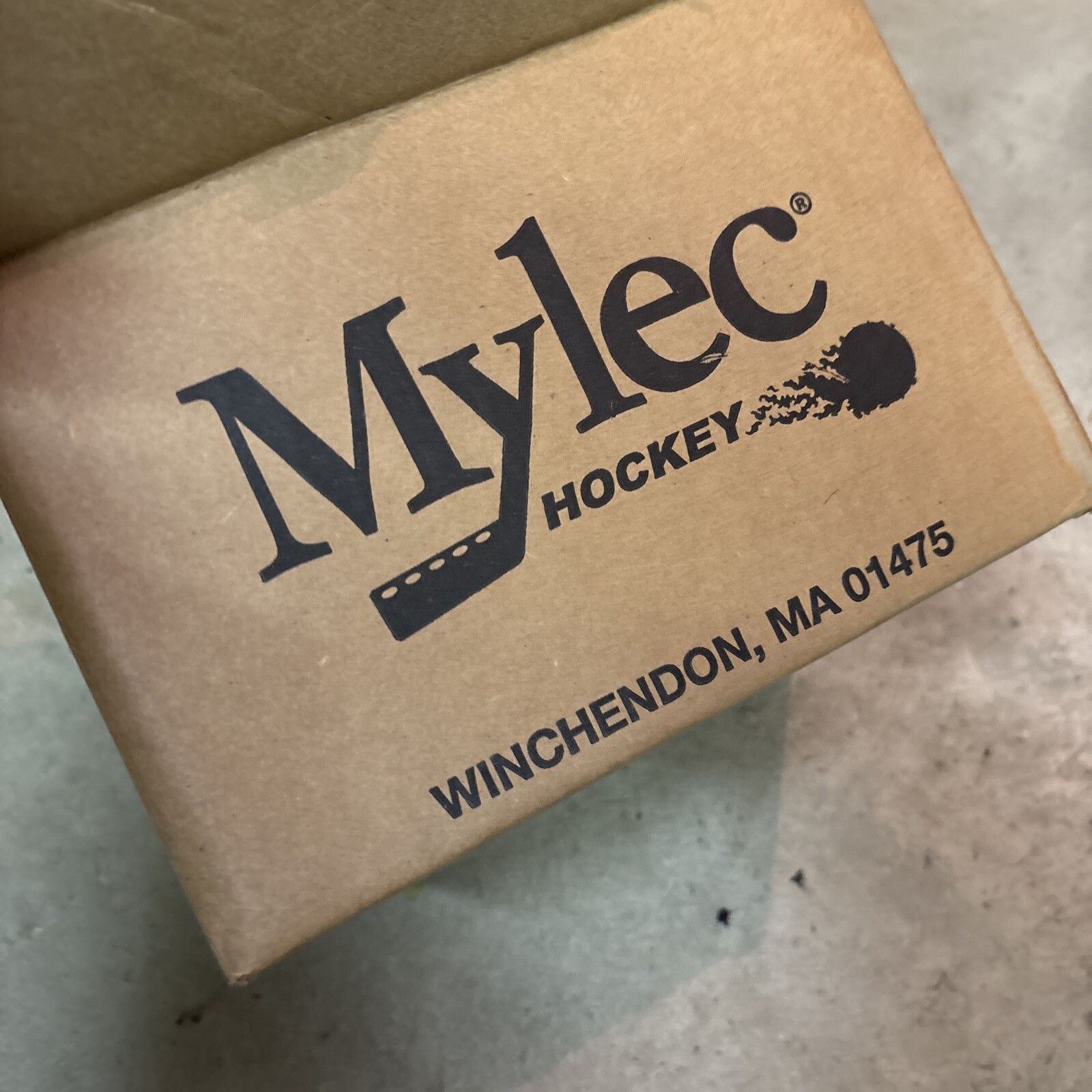 Mylec Label Mylec Floor Hockey Puck - Orange (NEW) Authentic MYLEC! Free Ship!!