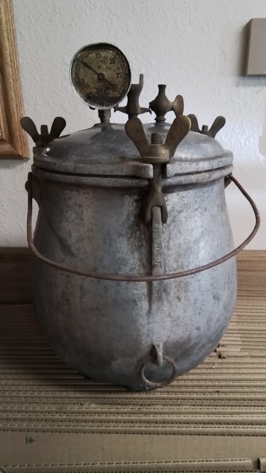 Vtg. (1920's) Pressure Cooker by The Pressure Cooker Co. Denver, Co