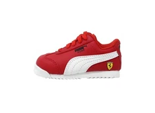 Puma Roma SF Babies Boys Infants Toddlers Ferrari Rosso Corsa Red Sneakers